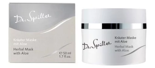 Трав'яна маска для проблемної шкіри з Алое Dr. Spiller Herbal Mask with Aloe, 50 мл