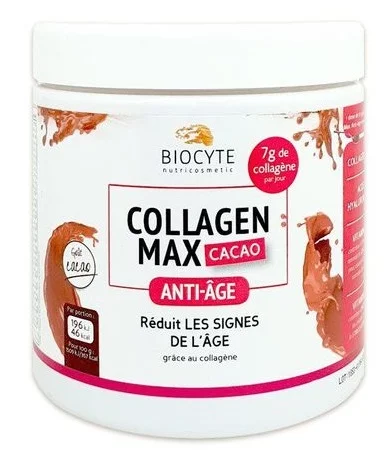 Напиток с коллагеном и гиалуроновой кислотой &quot;Какао&quot; Biocyte Collagen Max Cacao, 20 x 13 мл