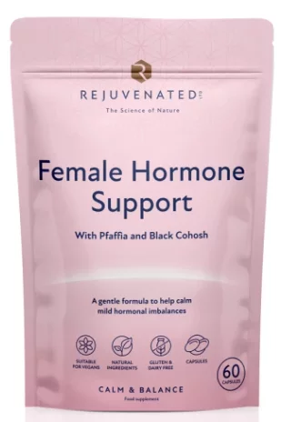 Капсулы для поддержки женских гормонов Rejuvenated Female Hormone Support, 60 капсул