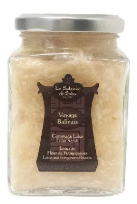 Кокосовый скраб для тела &quot;Лотос и Франжипани&quot; La Sultane De Saba Balinese Lulur Scrub Lotus And Frangipani Flowers, 300 мл