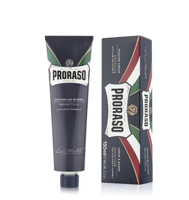 Крем для бритья Proraso Shaving Cream Tube Protective Aloe, 150 мл