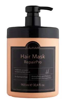 Маска для интенсивного ухода и реконструкции поврежденных волос LavHair RepairPro, 900 мл