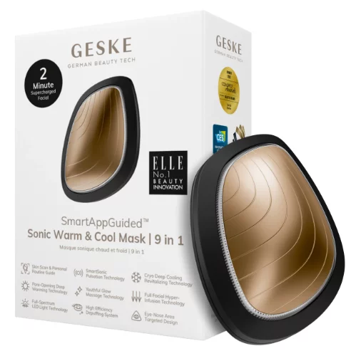 Звуковая маска тепло и холод Geske Sonic Warm &amp; Cool Mask 9 в 1  Gray