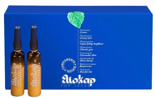 Фитоэссенция для жирной кожи головы Eliokap, 6*4 мл