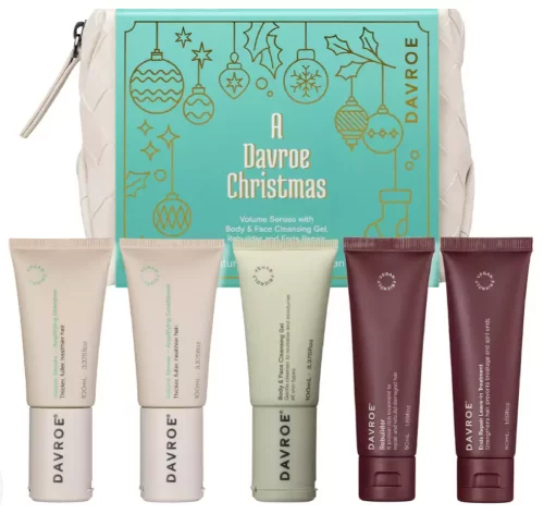 Різдвяний тревел набір для об'єму Davroe Volume Senses Travel Pack