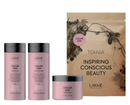 Набор для защиты цвета окрашенных волос Lakme Teknia Color Stay