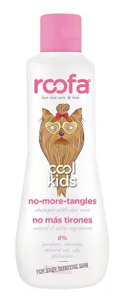 Шампунь для довгого волосся Roofa Cool kids Shampoo no more tangles Natural with Aloevera, 300 мл