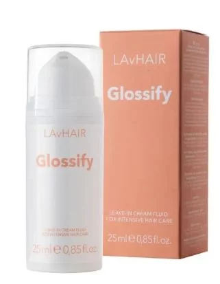 Несмываемый крем-флюид для интенсивного ухода за волосами LavHair Glossify, 25 мл