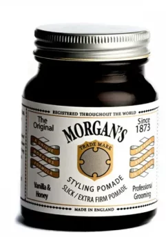 Ванільна та медова помада з надсильною фіксацією Morgans Vanilla &amp; Honey Pomade Extra Firm Hold, 50г