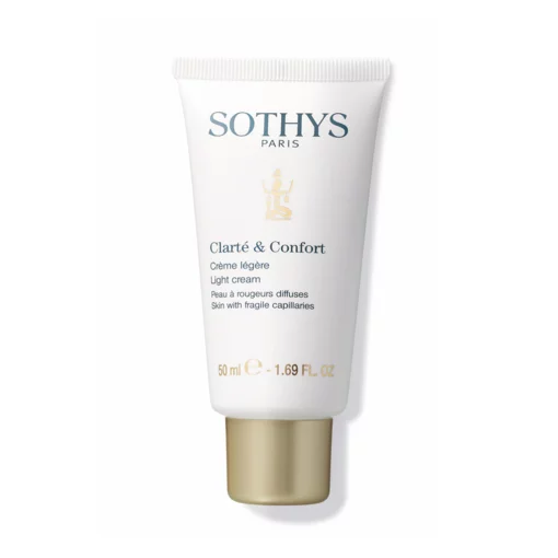 Крем легкий для жирной кожи и кожи с куперозом Sothys CLARTE &amp; CONFORT LIGHT CREAM 50мл