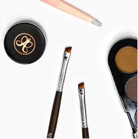 Кисть для бровей W3264 синтетика Wobs