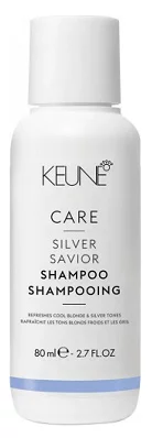 Шампунь "Сріблястий блиск" Keune Care Silver Savior Shampoo, 80 мл