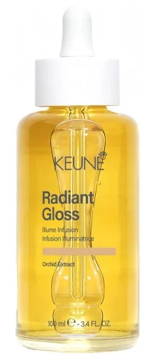Несмываемая сыворотка с термозащитой для усиления блеска тусклых волос Keune Radiant Gloss Illume Infusion, 100 мл