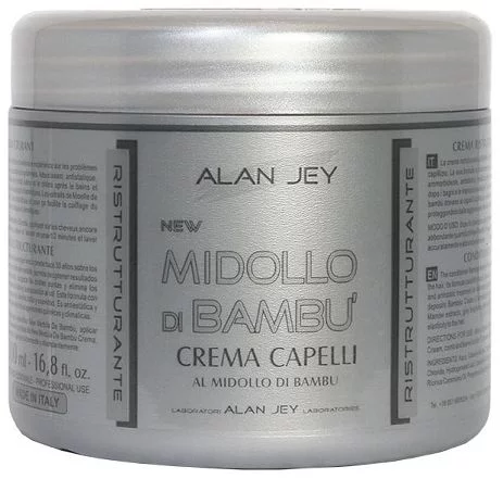 Крем-бальзам для волосся з витяжкою бамбука Alan Jey, 500 мл