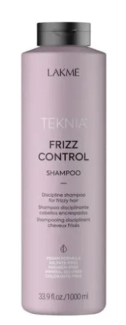 Безсульфатний дисциплінуючий шампунь Lakme Teknia Frizz Control Shampoo для кучерявого волосся, 1000 мл