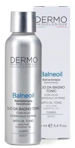 Олія для ванн з ефірними оліями сосни Dermophisiologique Balneoil Bath Oil Tonic with Pine Essential Oil, 100 мл