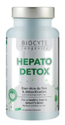 Пищевая добавка для печени Biocyte Longevity Hepato Detox, 60 шт