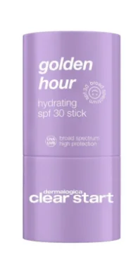Солнцезащитный увлажняющий стик с эффектом сияния Dermalogica Golden Hour Hydrating stick SPF30, 19 г