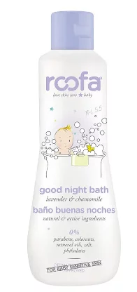 Вечернее средство для ванны Roofa Baby Goodnight bath (Natural), 200 мл
