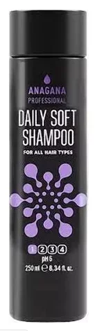 Шампунь щоденний м'який для всіх типів волосся Anagana Daily Soft Shampoo, 250 мл