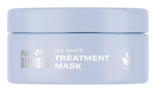 Маска для волос с синим пигментом Lee Stafford Bleach Blondes Ice White Toning Treatment Mask, 200 мл