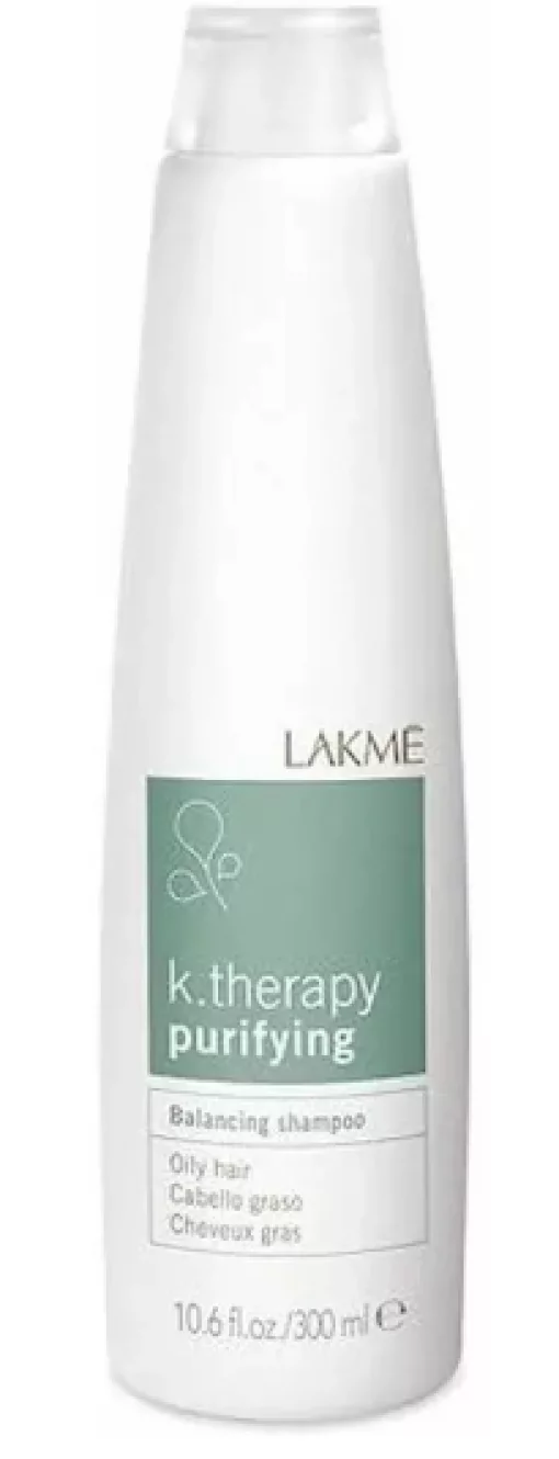 Балансуючий шампунь для жирного волосся Lakme K.Therapy Purifying Balancing Shampoo, 300 мл