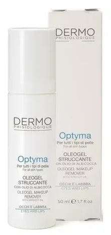 Средство для снятия макияжа с абрикосовым маслом Dermophisiologique Optyma Oleogel, 50 мл