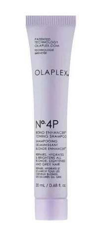 Тонирующий фиолетовый шампунь для блонда Olaplex No. 4P Blonde Enhancer Toning Shampoo, 20 мл