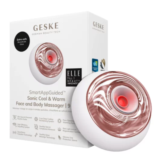 Масажер для обличчя та тіла Geske Sonic Cool&amp;Warm Face and Body Massager 9 в 1 Starlight