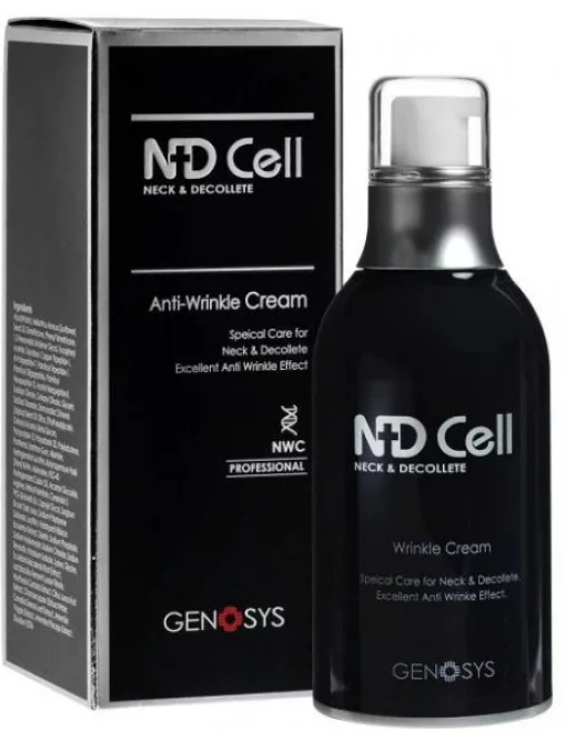 Крем проти зморшок для шиї та декольте Genosys ND Cell Anti-Wrinkle Cream (NWC), 50 мл