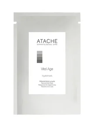 Маска для обличчя та шиї Atache Vital Age Hydramask Face and Neck Mask, 1 шт