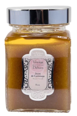 Сахарный скраб для тела мускус, ладан, ваниль La Sultane De Saba Udaipur Sugar Scrub Musk Incense Vanilla, 300 мл