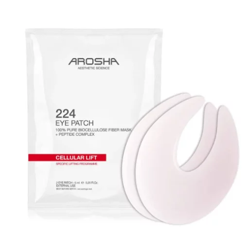 Пептидні ліфтингові патчі для контуру очей Arosha 224 Cellular Lift Eye Patch, 4 х 6мл