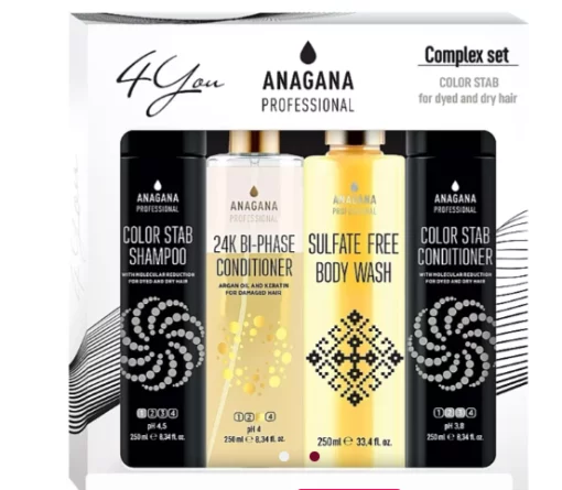 Набор 4 You Стабилизатор цвета Anagana 4 You Color Stab Kit, 4x250 мл