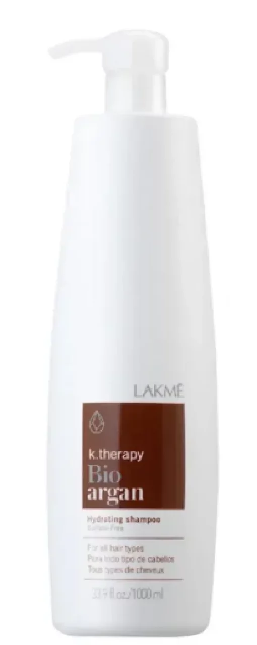Шампунь с аргановым маслом Lakme K.Therapy Bio Argan Shampoo, 1000 мл