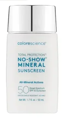 Прозрачный минеральный солнцезащитный флюид ColoreScience Total Protection No-Show Mineral Sunscreen SPF 50, 50 мл