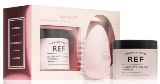 Набір  для освітлення та зволоження для всіх типів волосся REF Promo Box Illuminate Colour Masques
