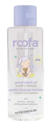 Вечірня олія для тіла Roofa Baby Goodnight oil (Natural), 100 мл