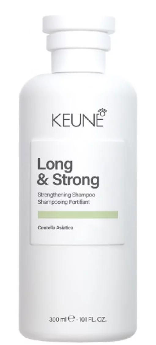 Зміцнюючий шампунь для пошкодженого волосся Keune Long &amp; Strong Strengthening Shampoo, 300 мл
