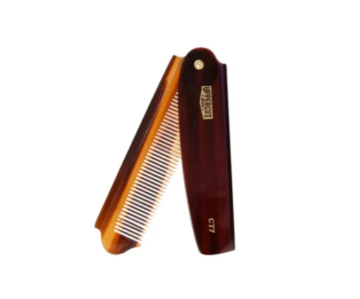 Гребінь Uppercut Deluxe CT7 Tortoise Flip Comb