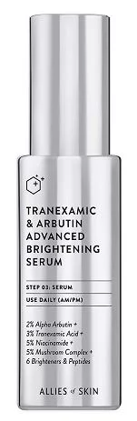 Осветляющая сыворотка Allies of Skin Tranexamic &amp; Arbutin Advanced Brightening Serum, 30 мл