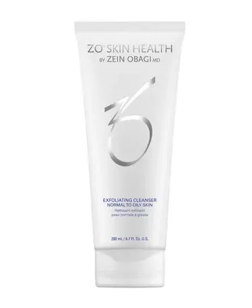Очищаючий гель з дією, що відлущує Zein Obagi Exfoliating Cleanser для Normal to Oily Skin, 200 мл