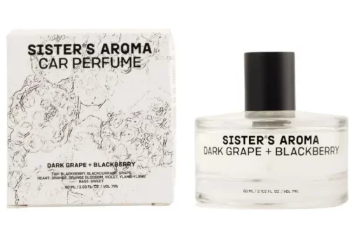 Парфюм для авто &quot;Черный виноград и Ежевика &quot;Car Perfume Dark Grape + Blackberry, 60 мл