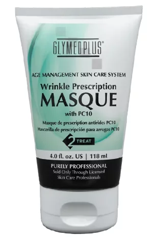Маска с пептидами для активной борьбы со старением GlyMed Plus Wrinkle Prescription Masque With PC10, 118 мл