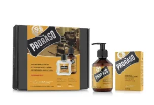 Набор для бороды Proraso Duo Pack Oil + Shampoo Wood &amp; Spice