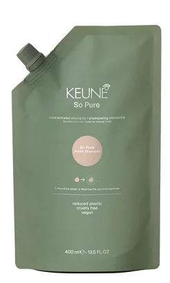 Кондиционер разглаживающий Keune So Pure Polish Conditioner Refill, 400 мл