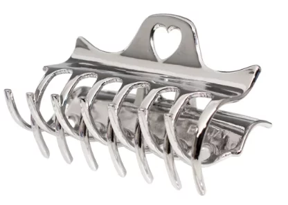 Срібний металевий краб для волосся Emi Jay Heartbreaker Clip In Tiara