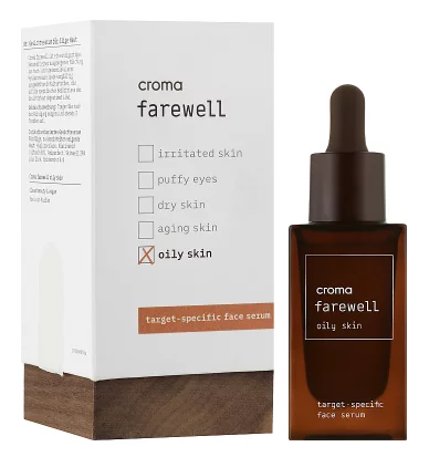 Сироватка для жирної шкіри Croma Farewell Oily Skin, 30 мл