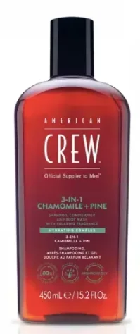 Шампунь American Crew Relaxing Shampoo, Кондиционер и Body wash, 450 мл