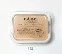 Компактний тональний тон крем Wamiles Cosmetics Натуральний Face Creamy Foundation NATURAL тон 648  9 g